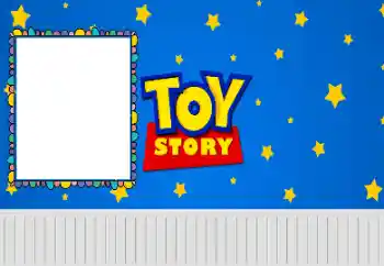 Фотоефект од категоријата Различни детски № 206126. Натпис на рамката: Toy story
