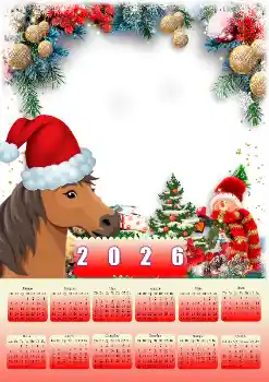 Фотоефект од категоријата Календари № 206218. Натпис на рамката: 2026